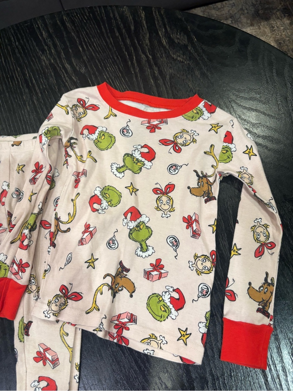 Carter’s Toddler 2-Piece Christmas Grinch Pajamas Size 3T Organic Cotton - Picture 3 of 9